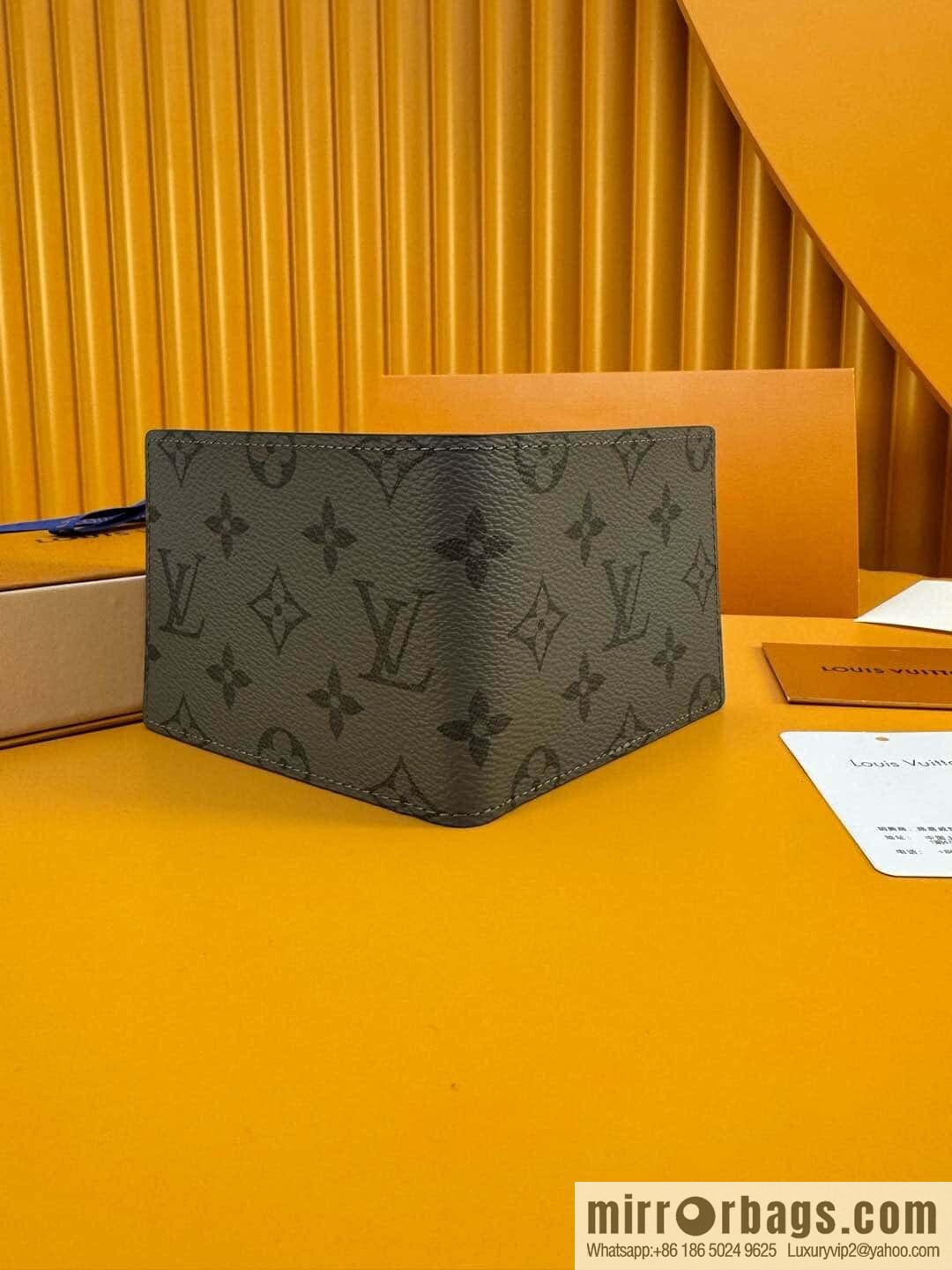 LV M80906 Slender Wallet [Official Chip Edition]