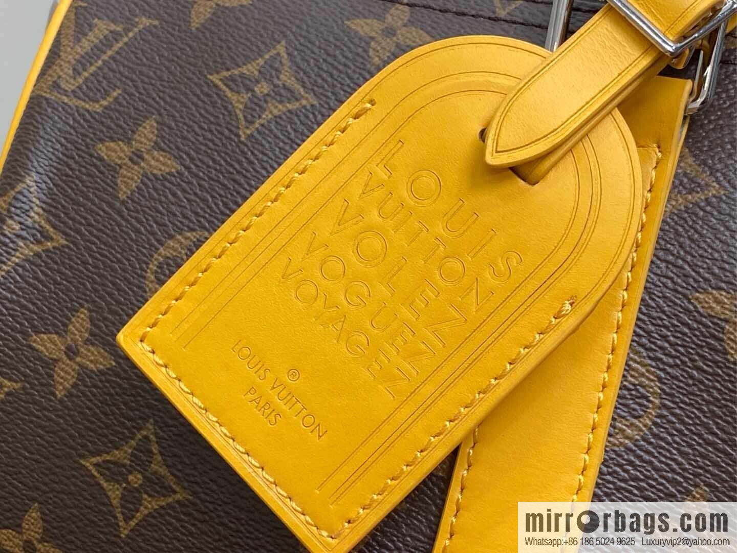 [Boutique‑grade] M13201 presbyopia yellow, travel bag series KEEPALL BANDOULIZRE 35 handbag