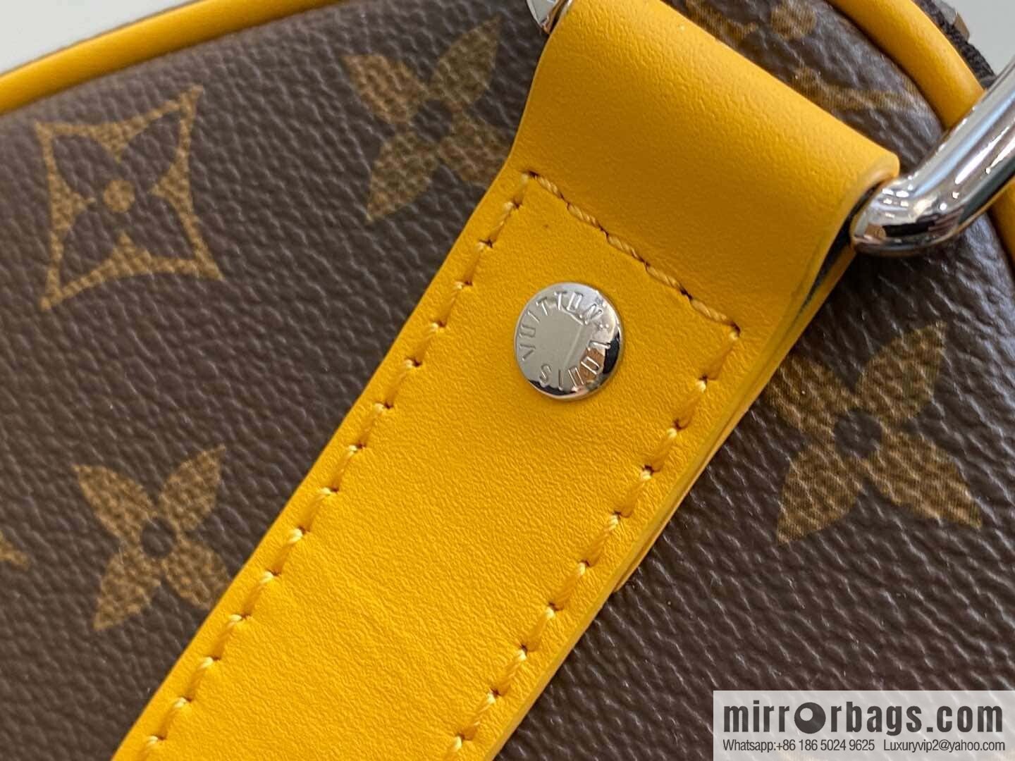 [Boutique‑grade] M13201 presbyopia yellow, travel bag series KEEPALL BANDOULIZRE 35 handbag