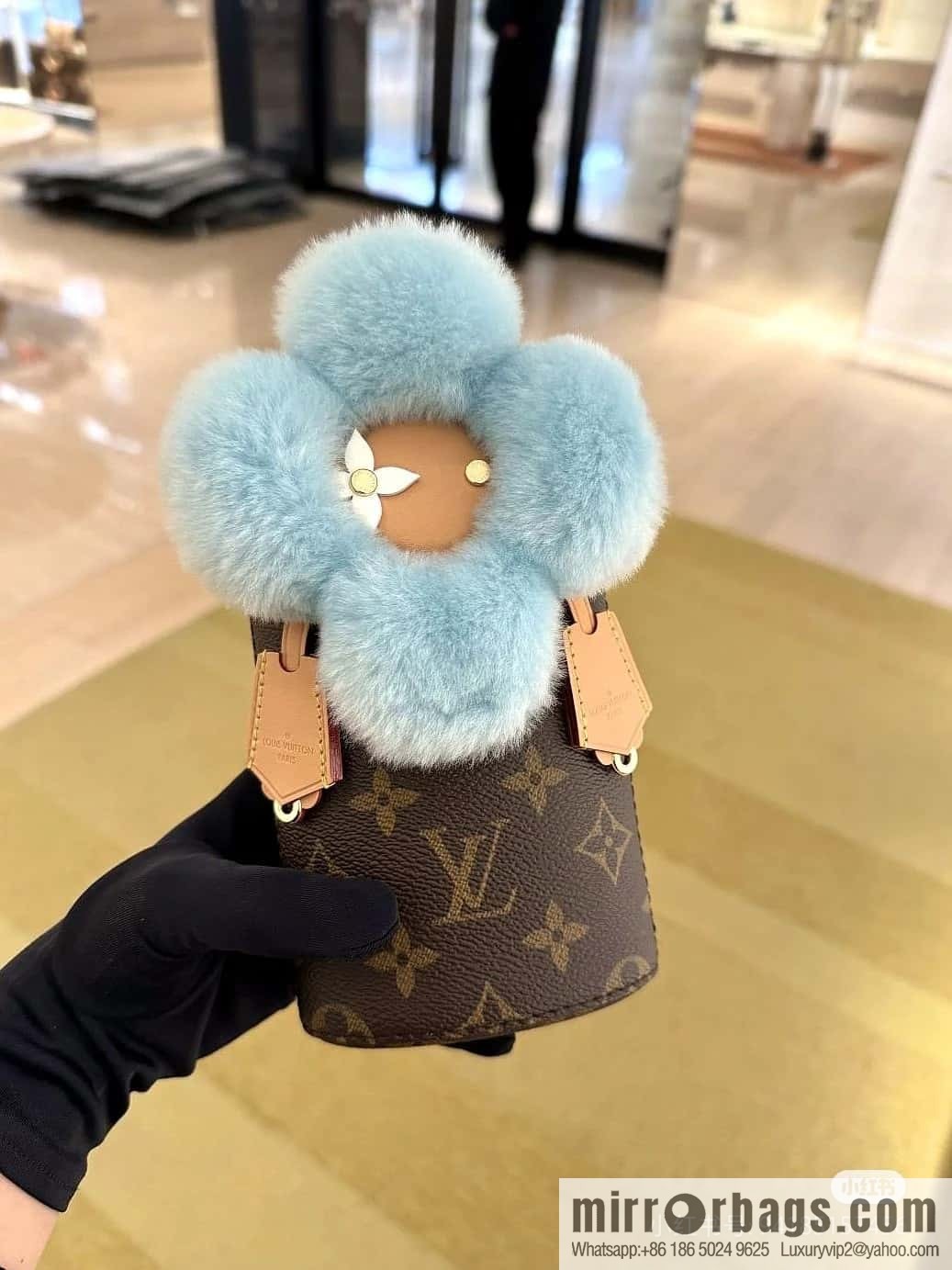 M12269 presbyopia/blue, sunflower mobile phone bag series VIVIENNE mobile phone bag, presbyopia/blue (sunflower) Vivienne mobile phone bag