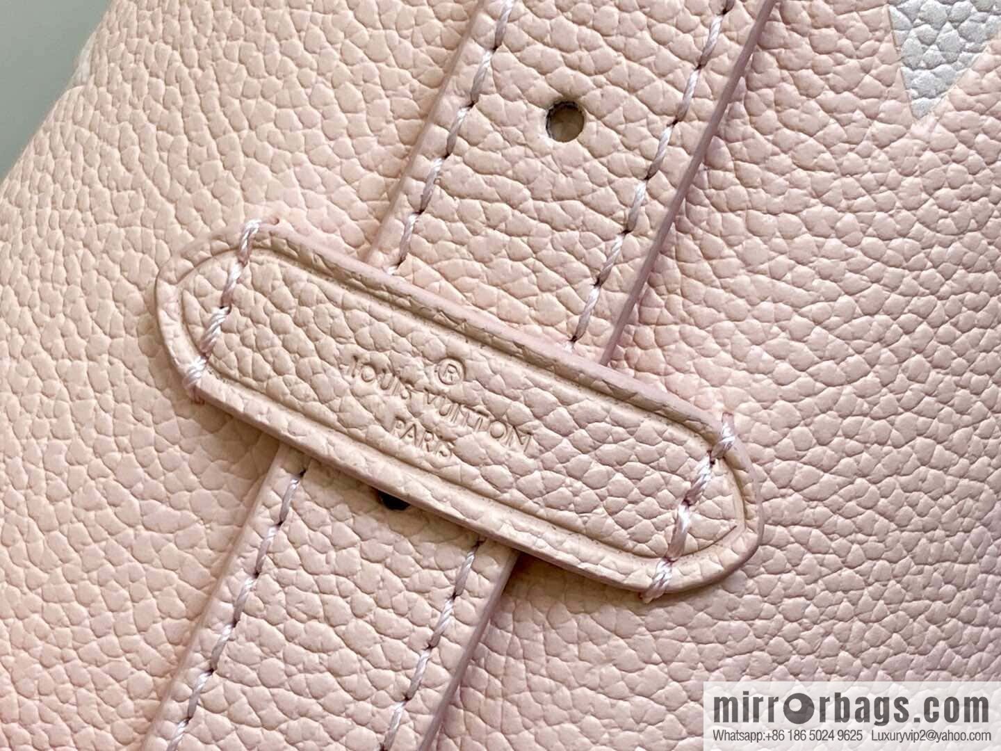 [Boutique‑grade] M12409 milkshake powder, full leather shopping bag series CarryAll small handbag M46288
