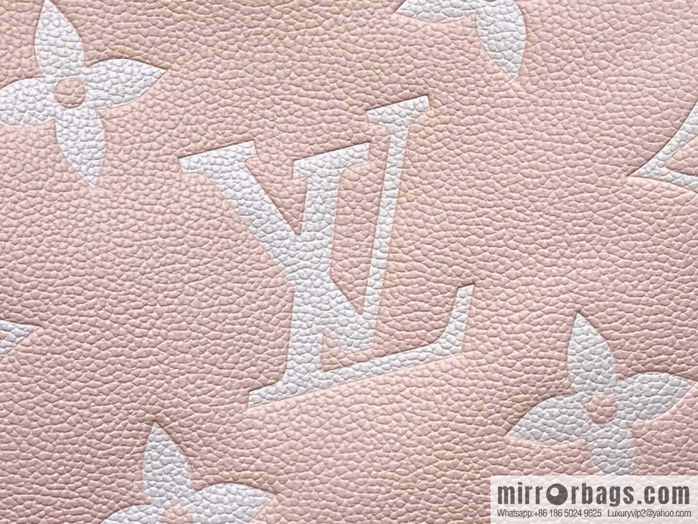 [Boutique‑grade] M12409 milkshake powder, full leather shopping bag series CarryAll small handbag M46288