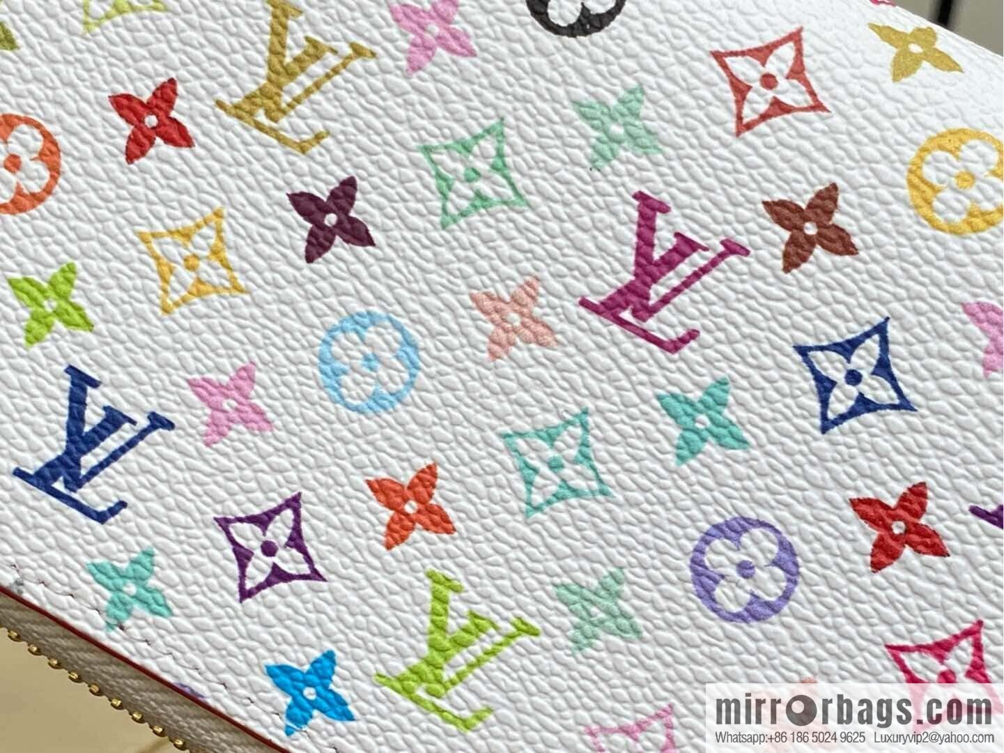 [Premium‑quality] M13408 white color, single zipper wallet series Zippy zipper wallet