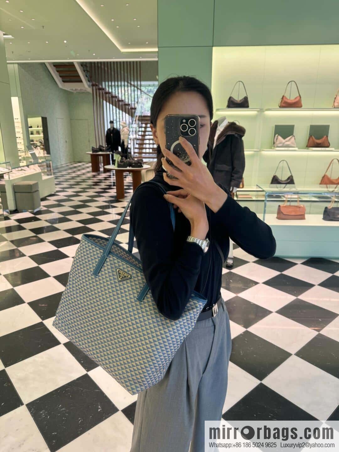 PRADA 🎉 new tote bag 🎉 1BD552 new product🎉🎉