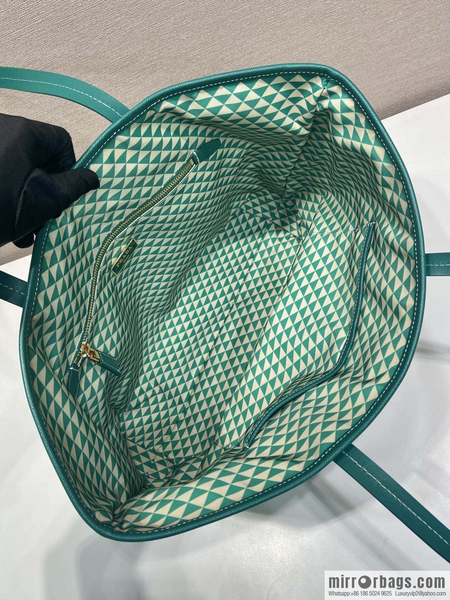 PRADA 🎉 new tote bag 🎉 1BD552 new 🎉🎉 green