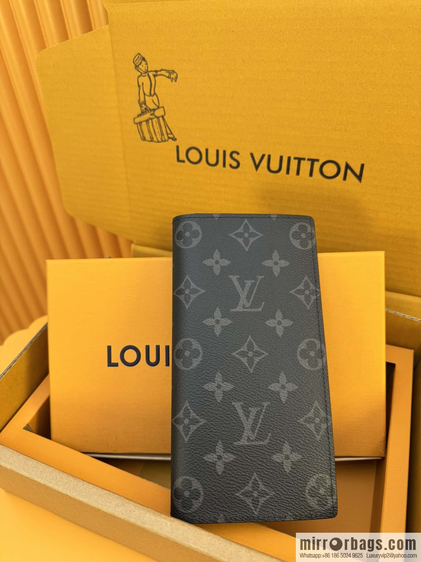 LV Brazza Wallet M61697 [Official Full Chip Version]
