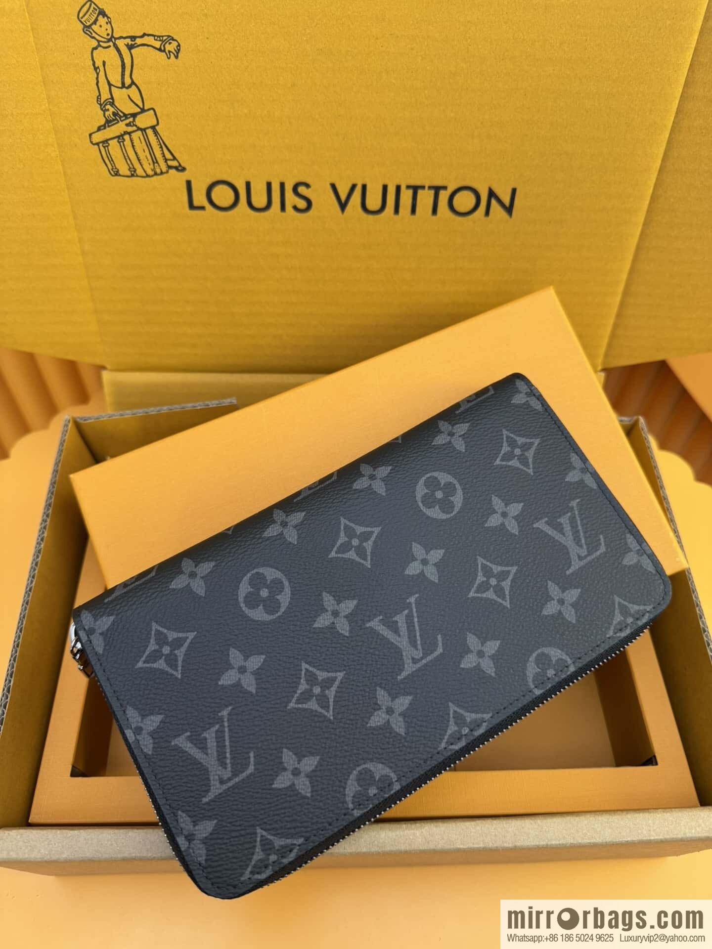 LV Zippy Wallet M82081 [Official Full Chip Version]