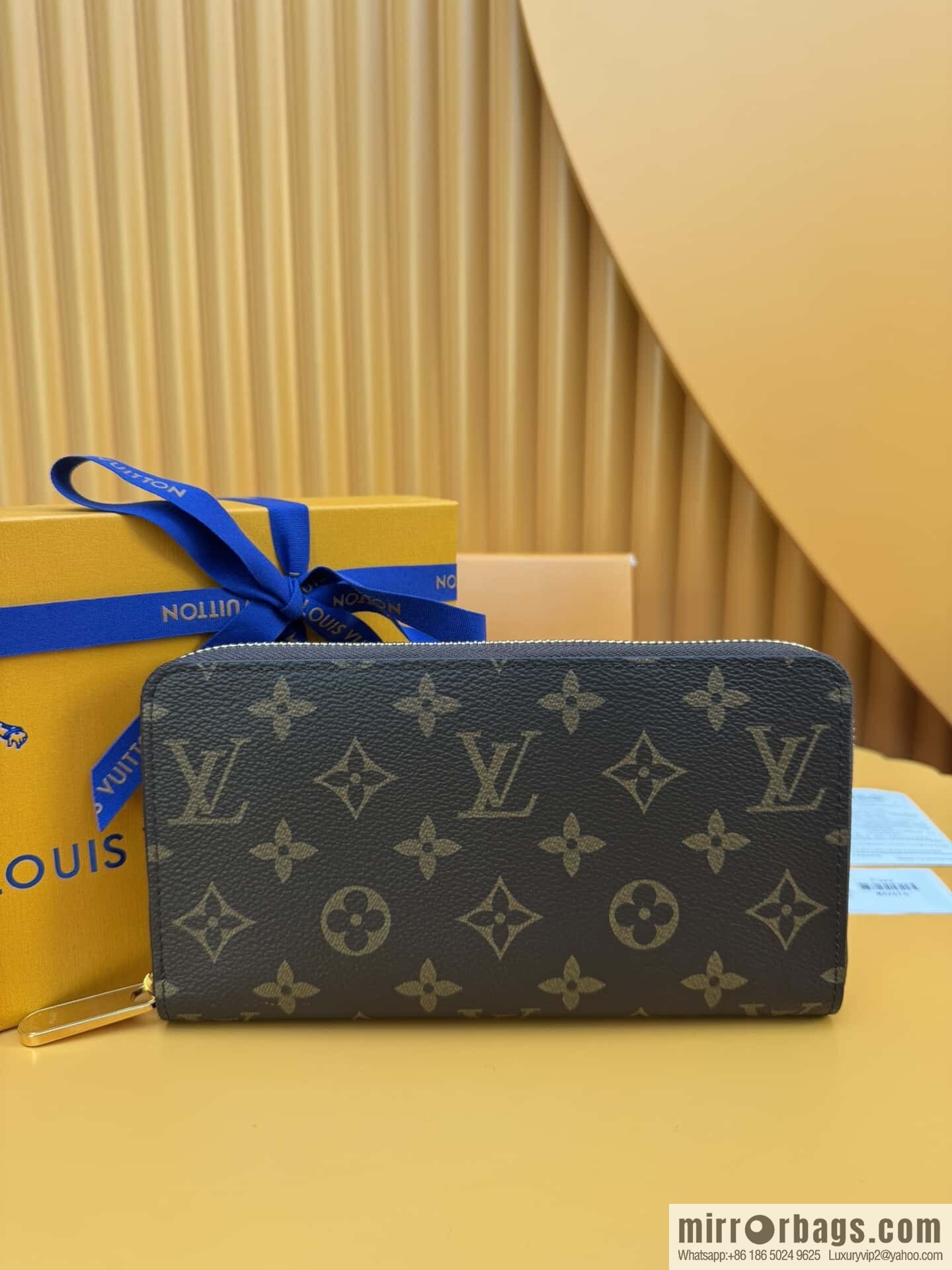 LV Zippy Zipper Wallet M42616 [Official Full Chip Version]