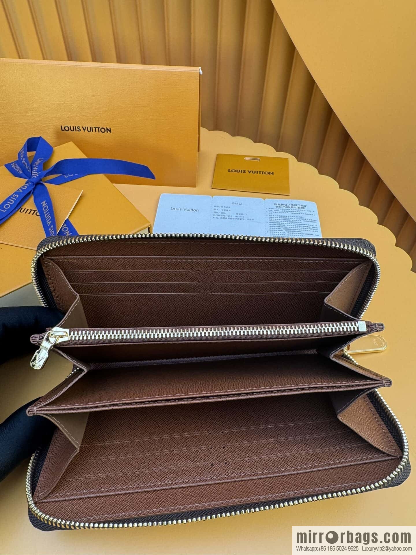 LV Zippy Zipper Wallet M42616 [Official Full Chip Version]