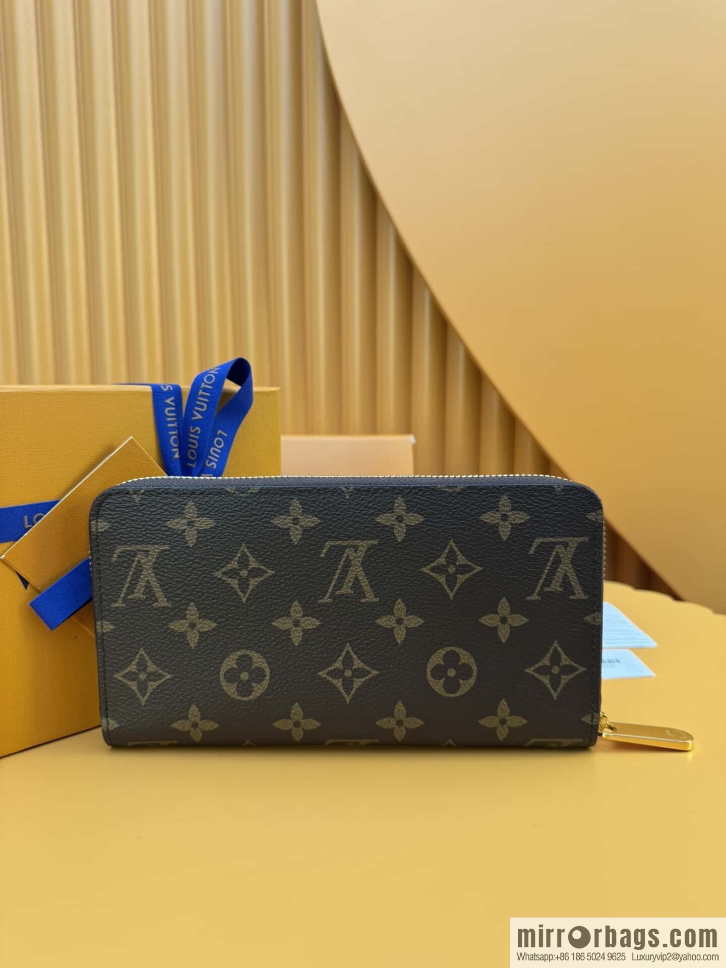 LV Zippy Zipper Wallet M42616 [Official Full Chip Version]