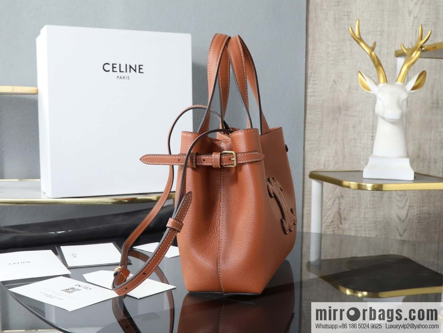 [Premium quality, all-steel hardware] New product launched cabas anais granular cow leather handbag, small model number: 118613