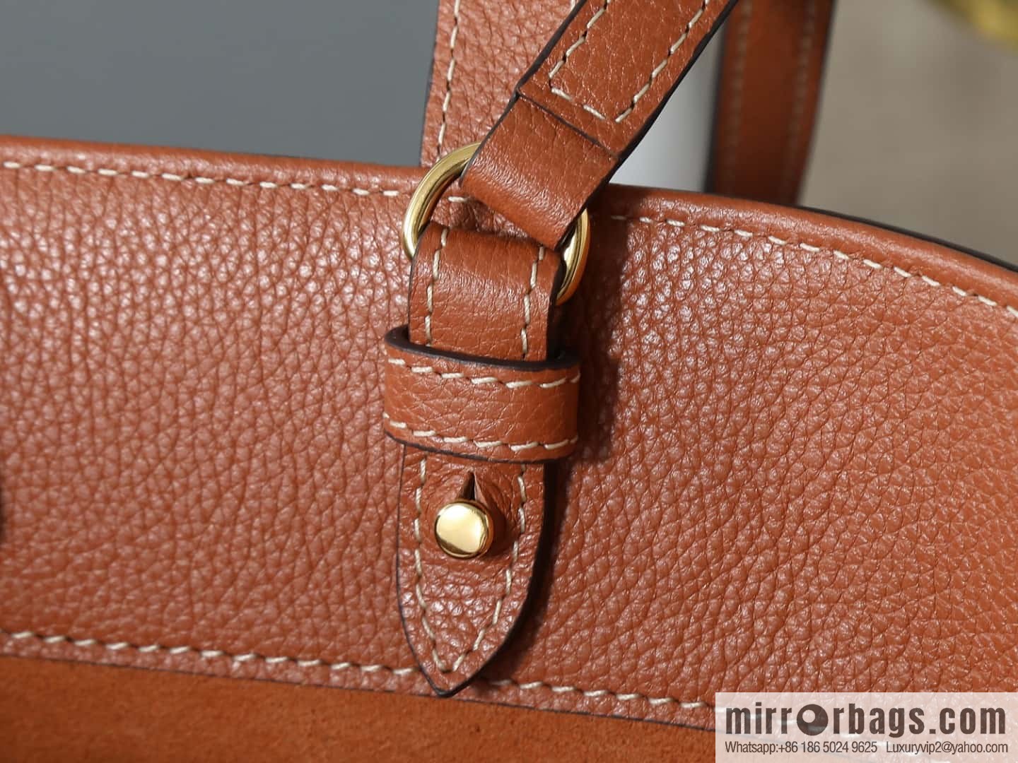 [Premium quality, all-steel hardware] New product launched cabas anais granular cow leather handbag, small model number: 118613