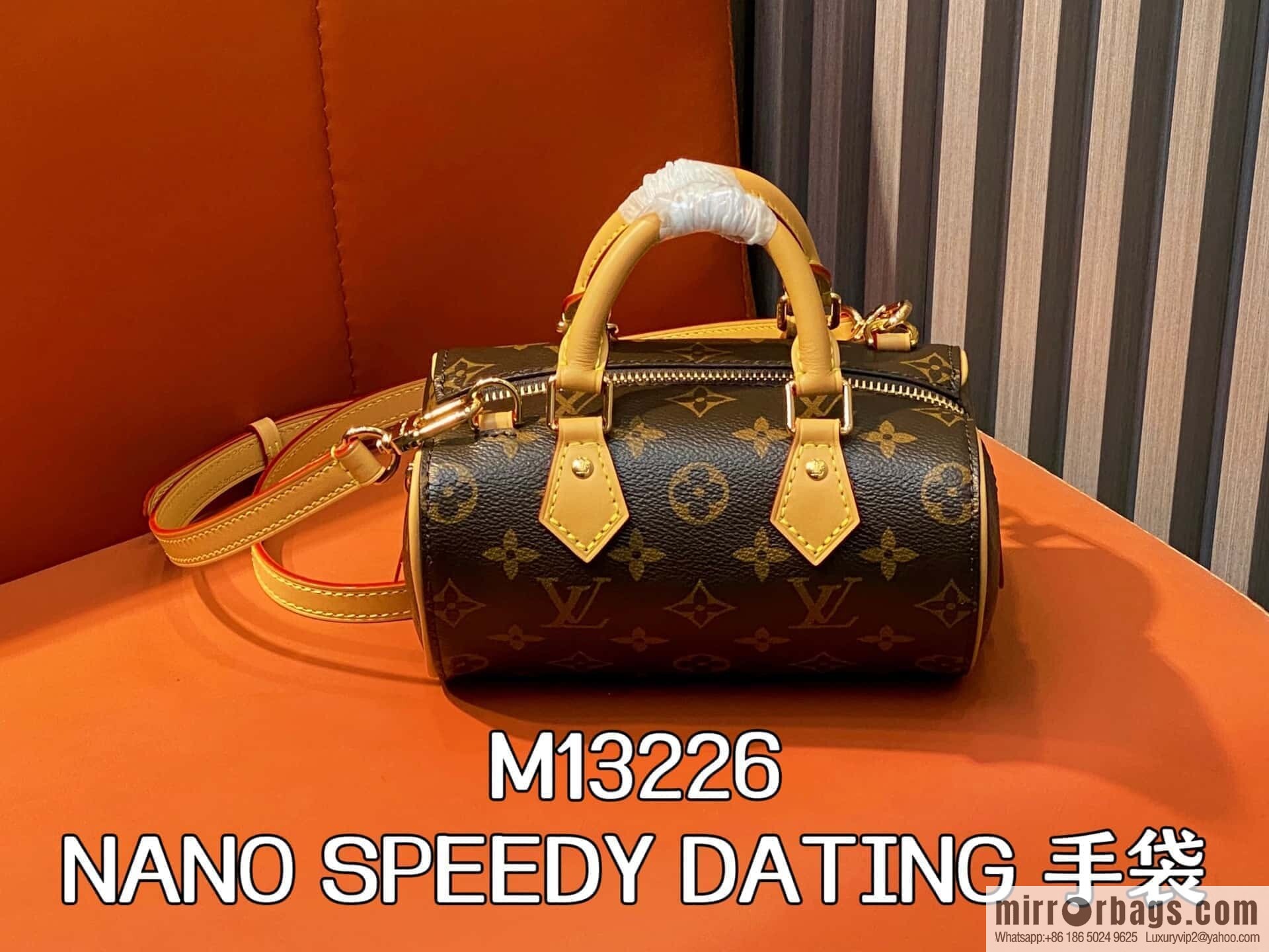 [Boutique‑grade] M13226 presbyopia, love bag, the new NANO SPEEDY DATING handbag of the season