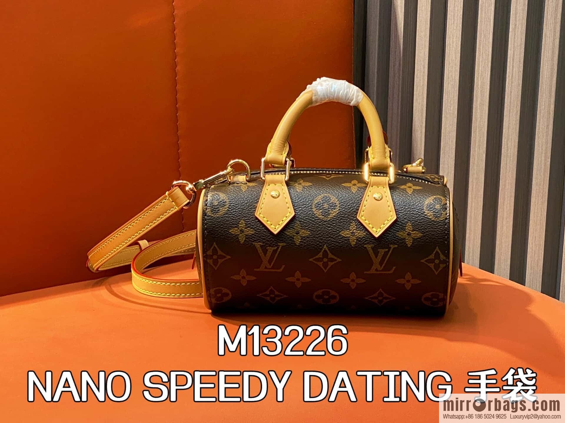 [Boutique‑grade] M13226 presbyopia, love bag, the new NANO SPEEDY DATING handbag of the season