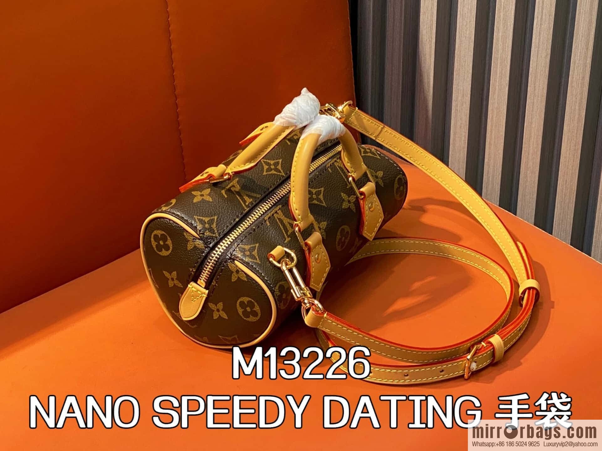 [Boutique‑grade] M13226 presbyopia, love bag, the new NANO SPEEDY DATING handbag of the season