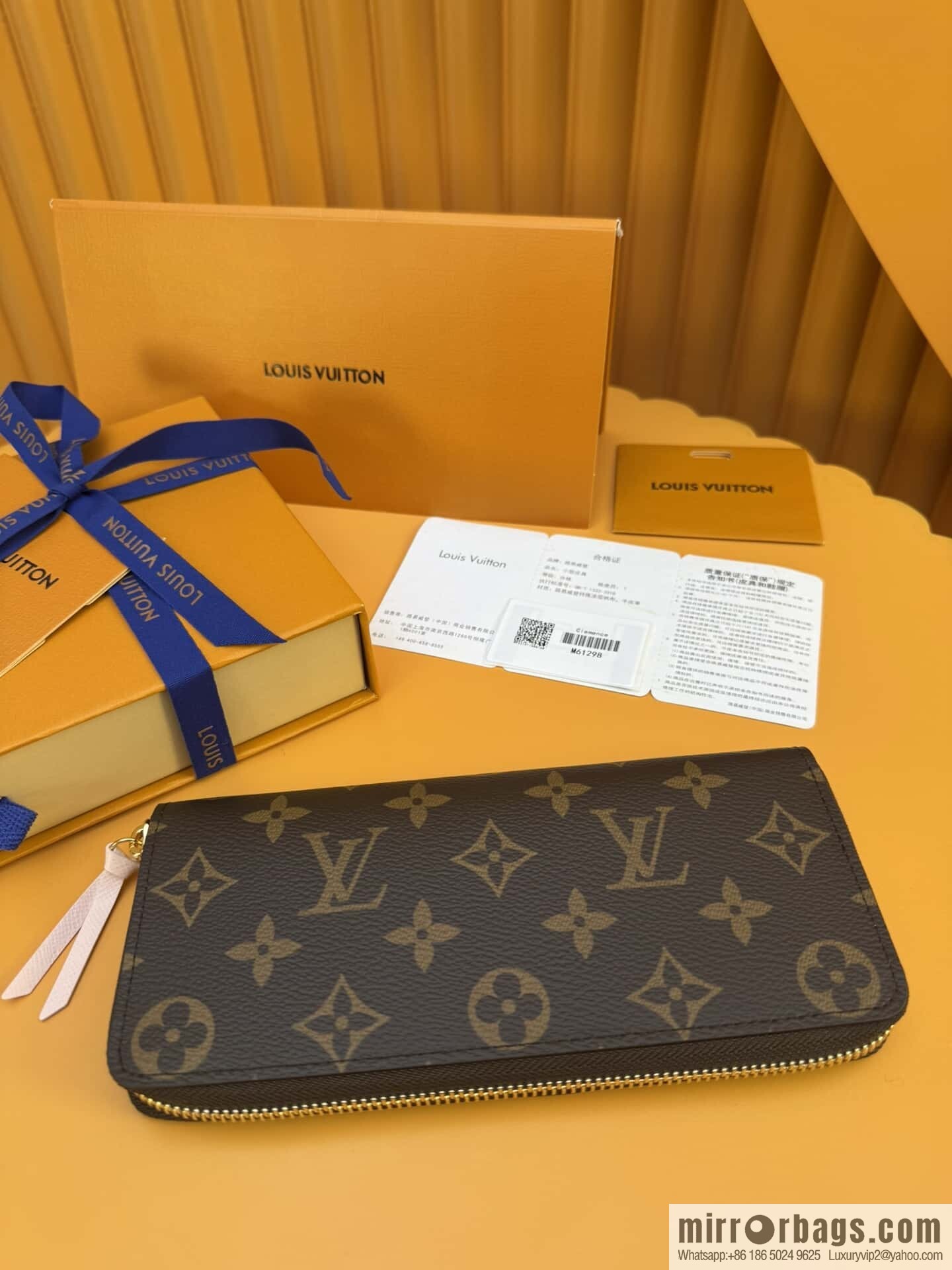 LV Clémence Wallet M61298 [Official Full Chip Version]