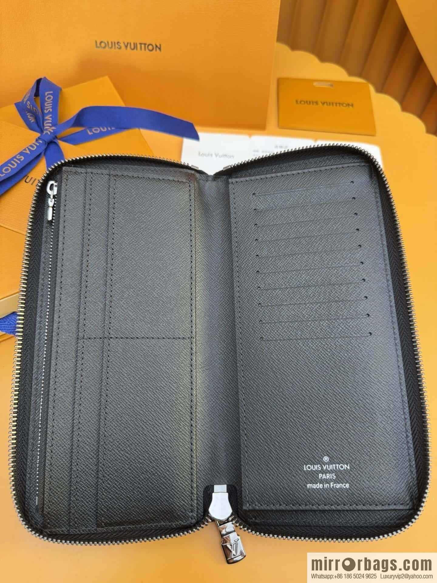 LV Zippy Vertical Zipper Wallet M62295 [Official Full Chip Version]