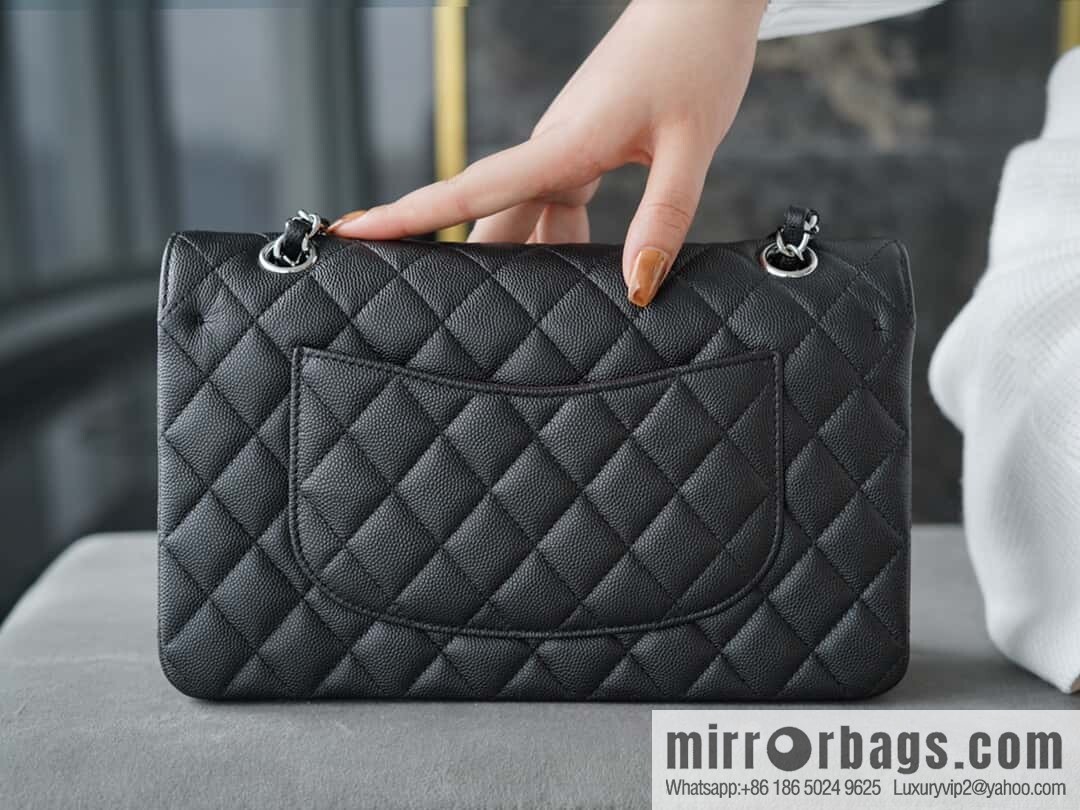 โ๐ฝ ๐๐น๐ฎ๐๐๐ถ๐ฐ ๐๐น๐ฎ๐ฝ | Original Caviar ๐ Medium, Black Silver ๐ค A01112