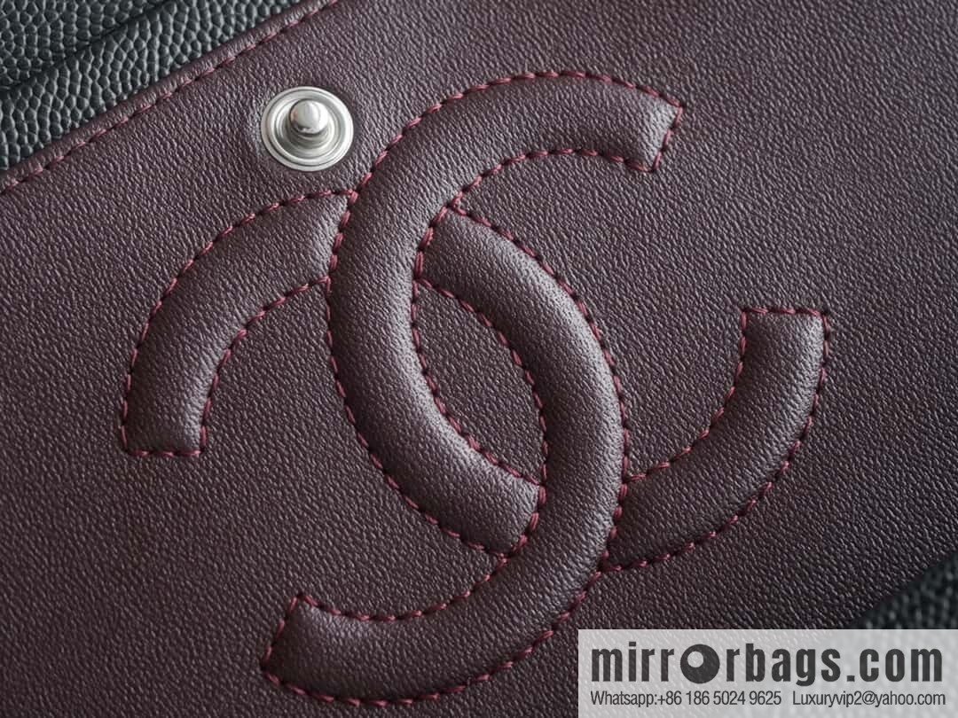 โ๐ฝ ๐๐น๐ฎ๐๐๐ถ๐ฐ ๐๐น๐ฎ๐ฝ | Original Caviar ๐ Medium, Black Silver ๐ค A01112