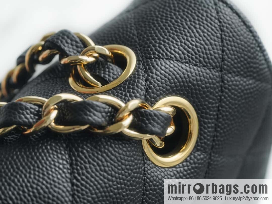 ℂ𝔽 𝗖𝗹𝗮𝘀𝘀𝗶𝗰 𝗙𝗹𝗮𝗽 | original caviar 🐂 medium, black gold 🖤 A01112
