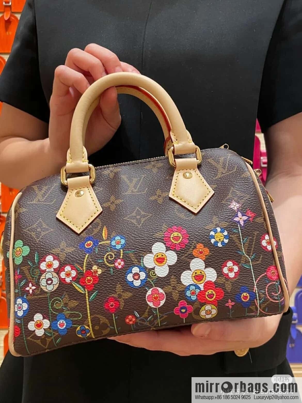[Boutique‑grade] M14175 presbyopia silk screen, pillow bag speedy new LV x TM SPEEDY BANDOULIZRE 20 handbag
