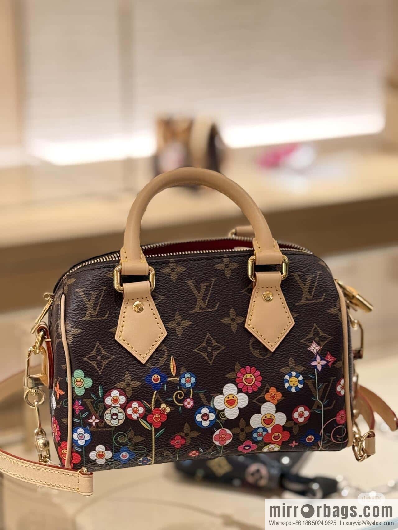 [Boutique‑grade] M14175 presbyopia silk screen, pillow bag speedy new LV x TM SPEEDY BANDOULIZRE 20 handbag