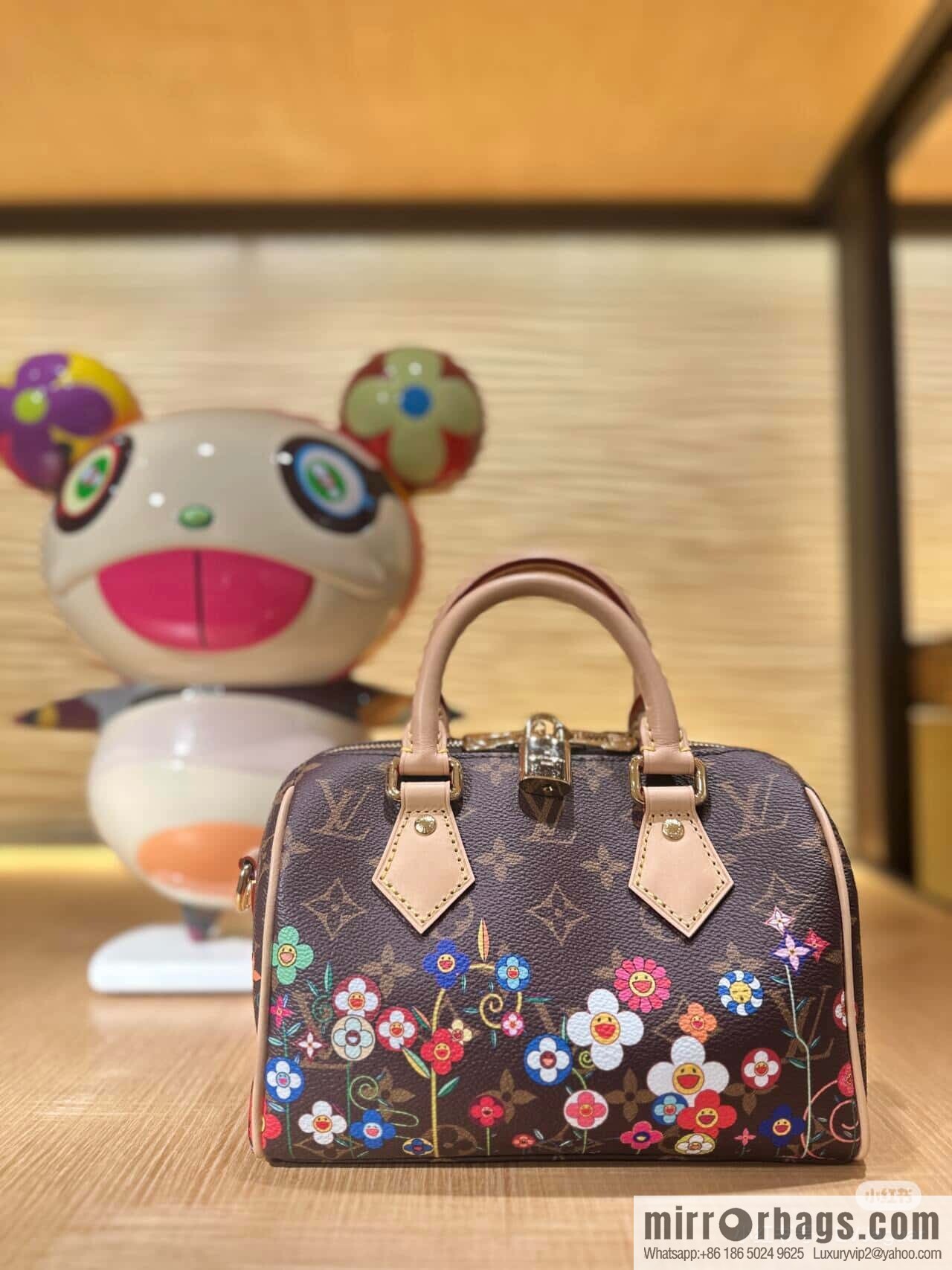 [Boutique‑grade] M14175 presbyopia silk screen, pillow bag speedy new LV x TM SPEEDY BANDOULIZRE 20 handbag