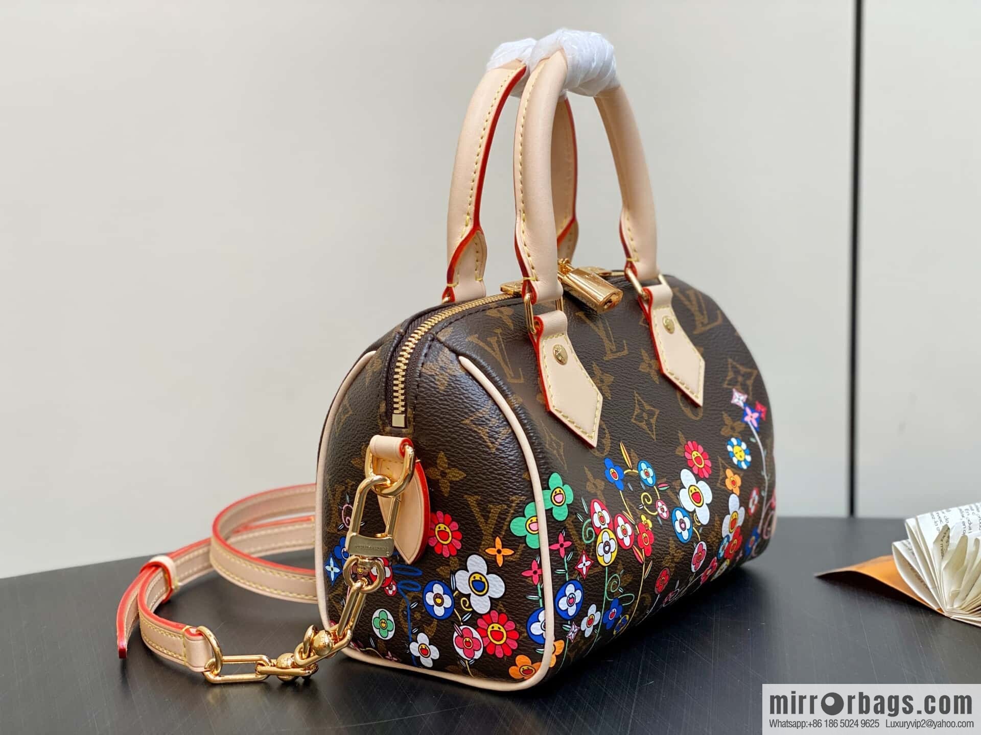 [Boutique‑grade] M14175 presbyopia silk screen, pillow bag speedy new LV x TM SPEEDY BANDOULIZRE 20 handbag