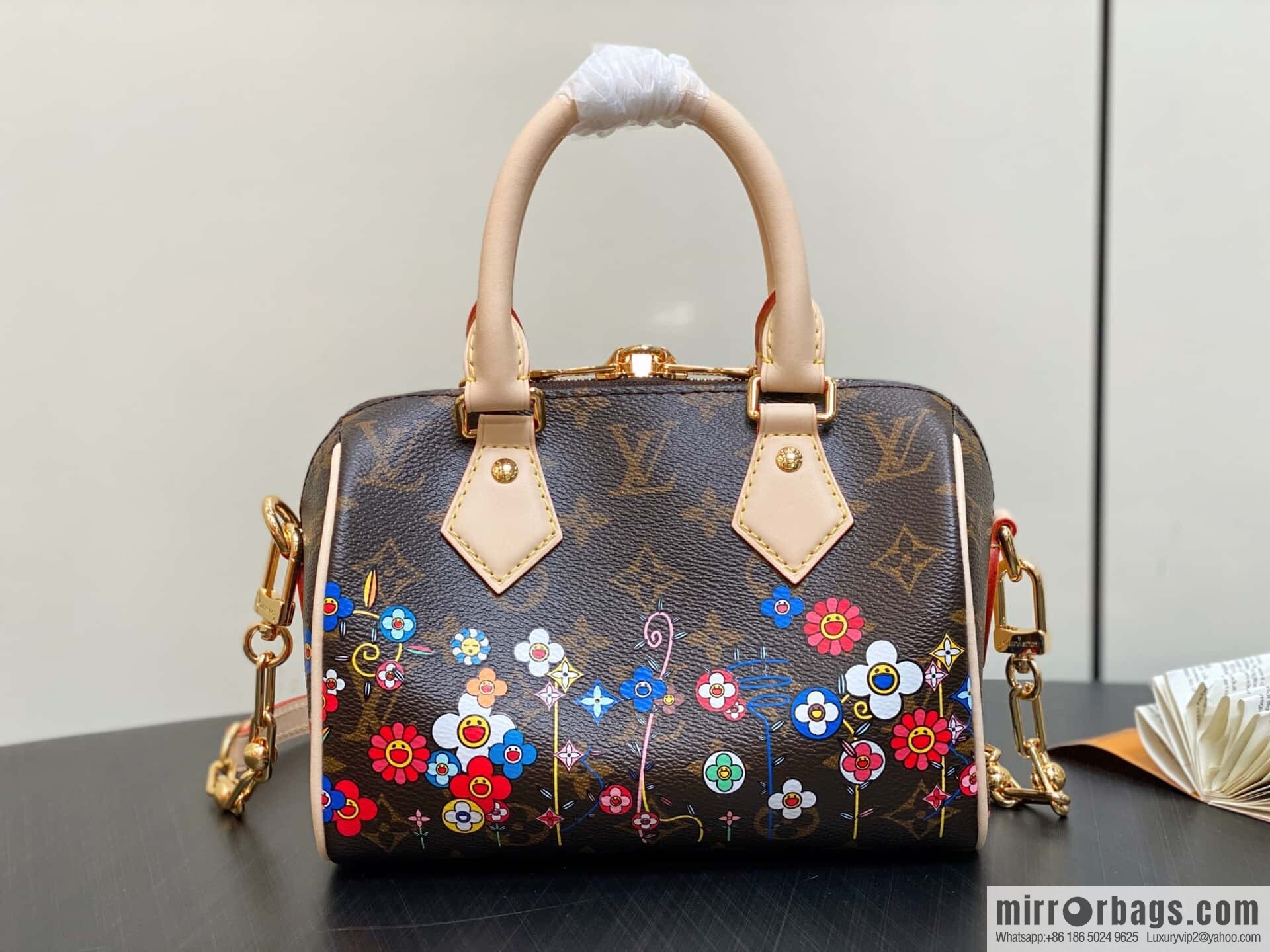 [Boutique‑grade] M14175 presbyopia silk screen, pillow bag speedy new LV x TM SPEEDY BANDOULIZRE 20 handbag