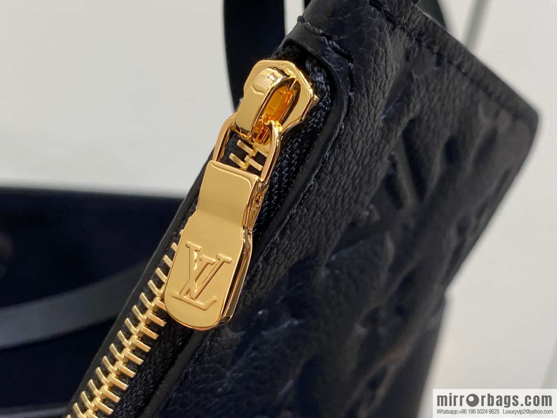 [Boutique‑grade] M13480 black, full leather bucket bag ALL IN BB bucket handbag