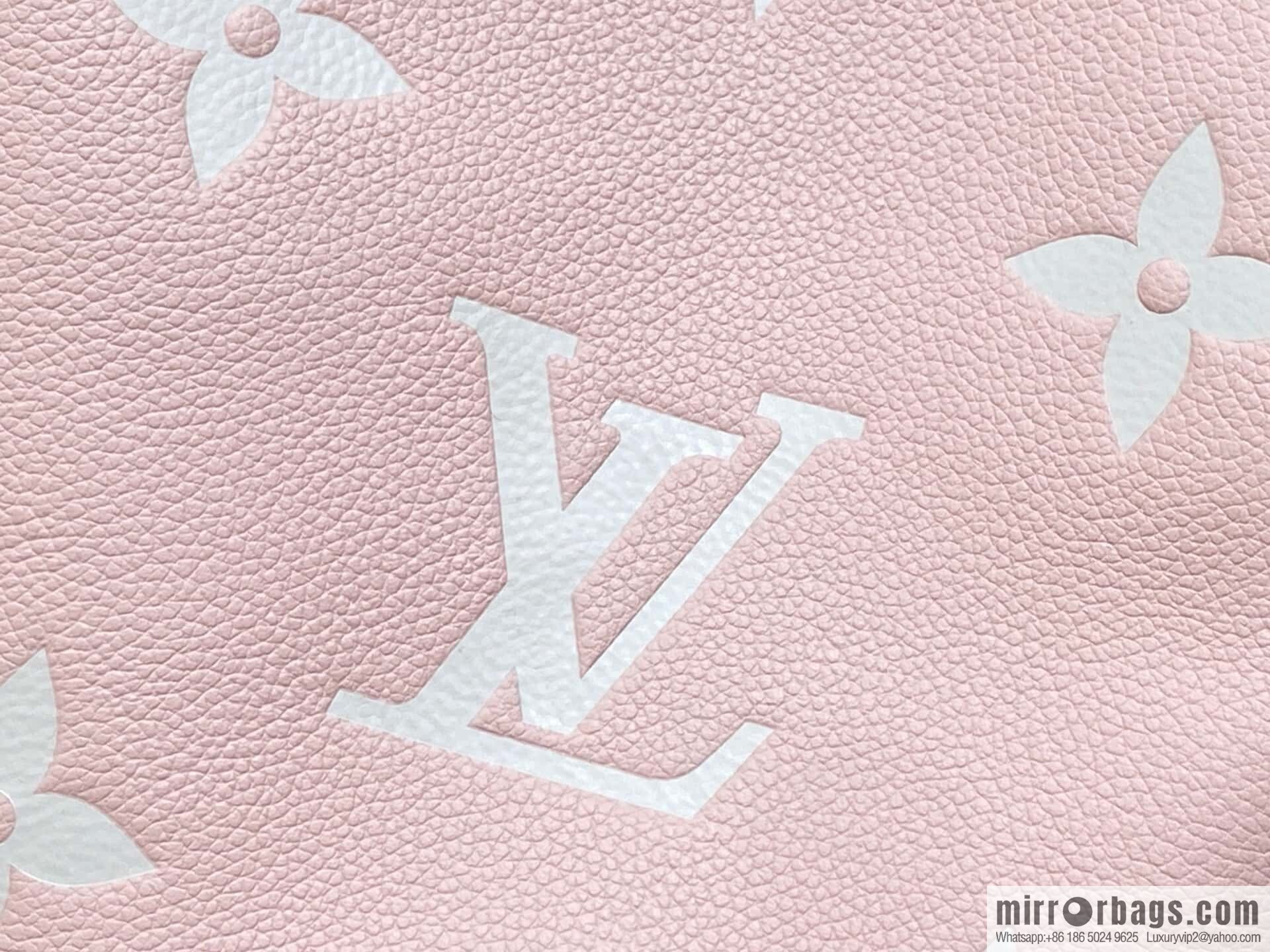 [Boutique‑grade] M14356 light pink silk screen, full leather bucket bag ALL IN BB bucket handbag