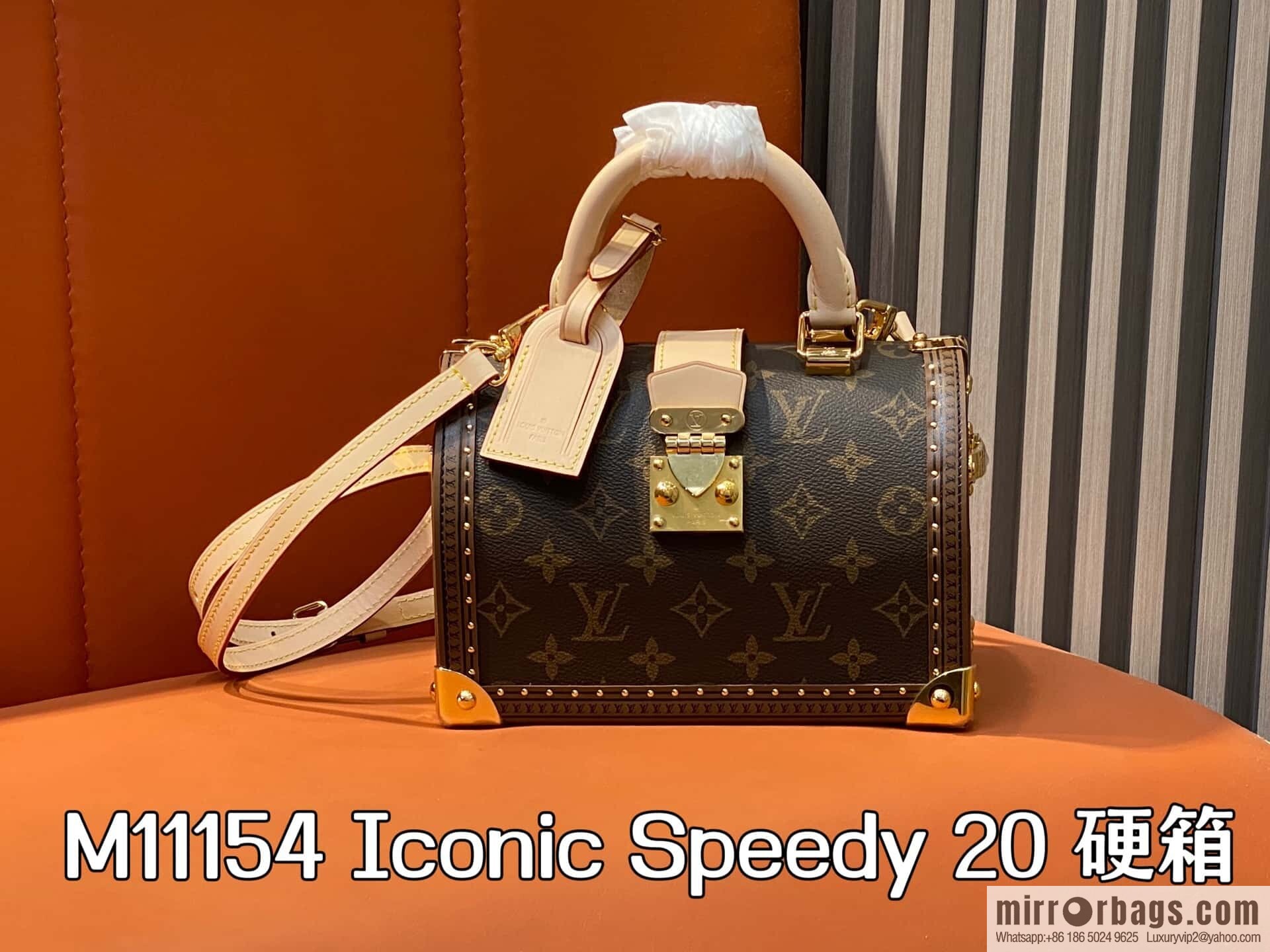 [Boutique‑grade] M11154 presbyopia, box hard box, this Iconic Speedy 20 handbag.