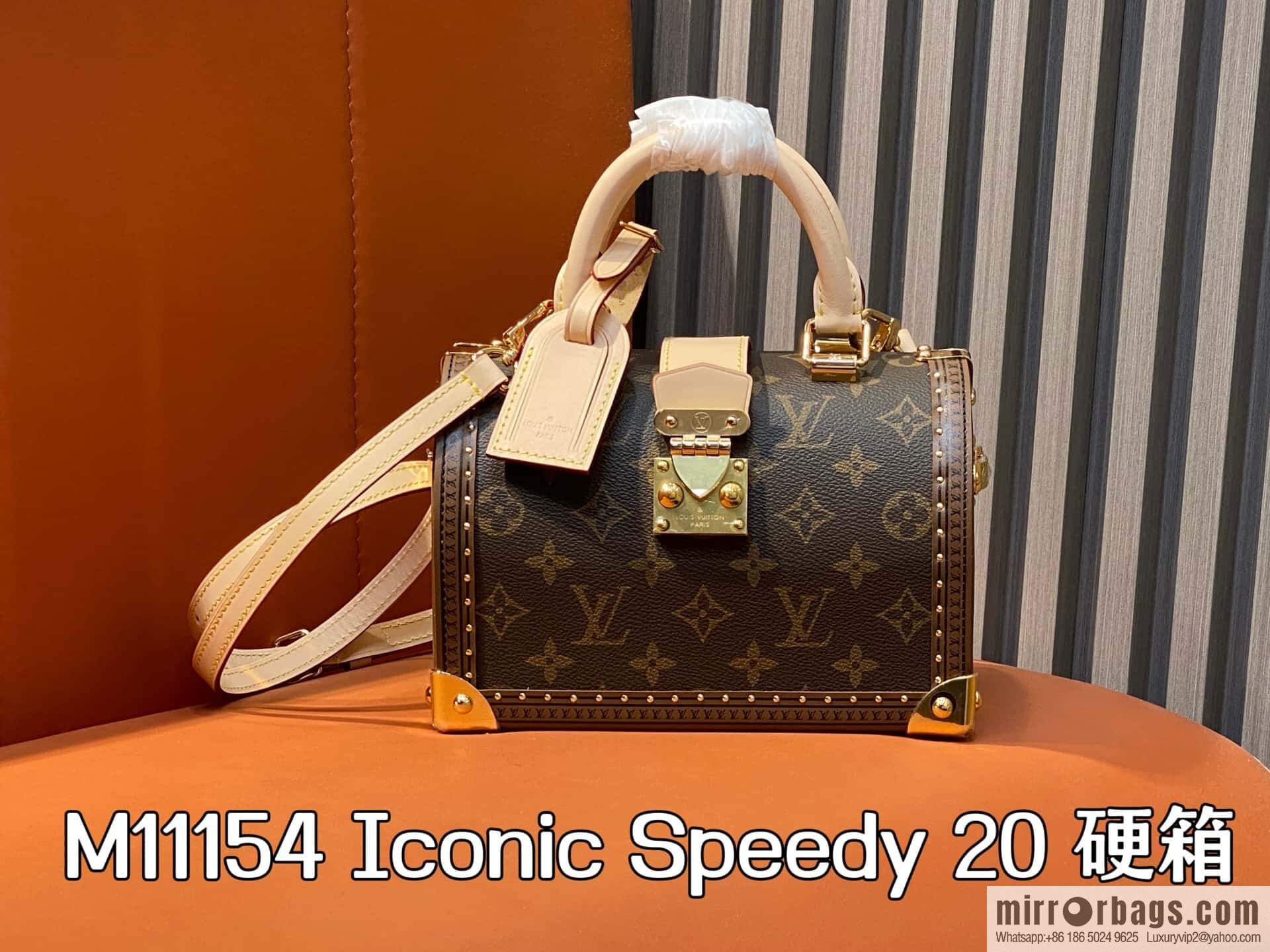 [Boutique‑grade] M11154 presbyopia, box hard box, this Iconic Speedy 20 handbag.