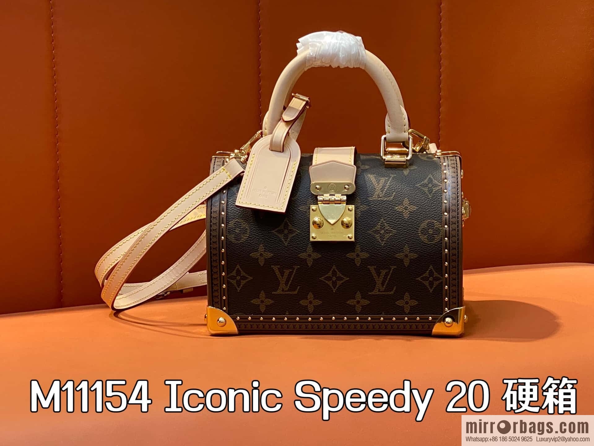 [Boutique‑grade] M11154 presbyopia, box hard box, this Iconic Speedy 20 handbag.