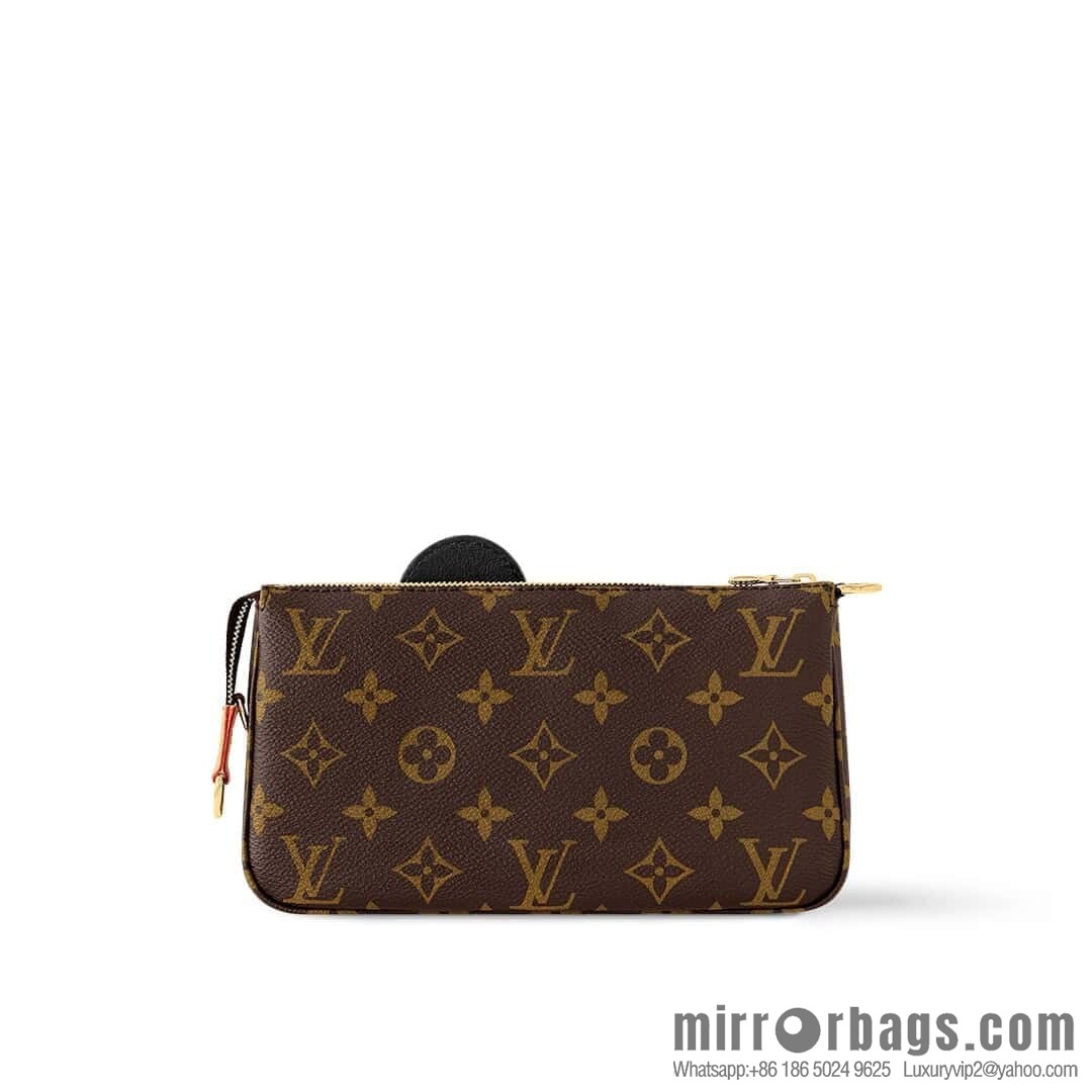 [Boutique‑grade] M13440 presbyopia, panda mahjong bag POCHETTE ACCESSOIRES mahjong bag handbag
