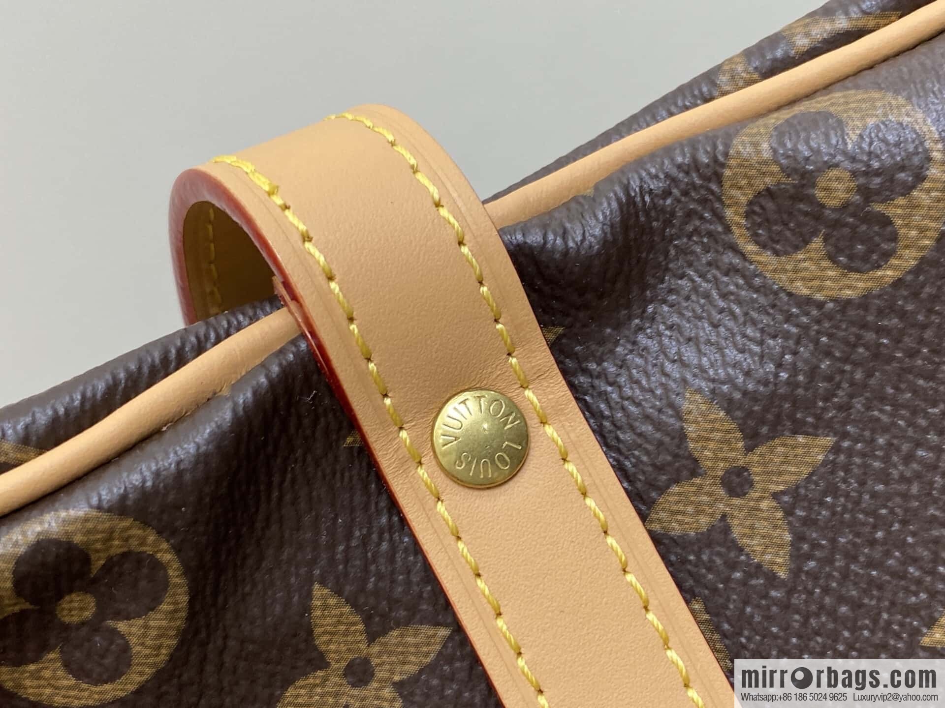 [Boutique‑grade] M42254 presbyopia, Gemini medium handbag SAUMUR medium handbag, M42254 Gemini bag medium