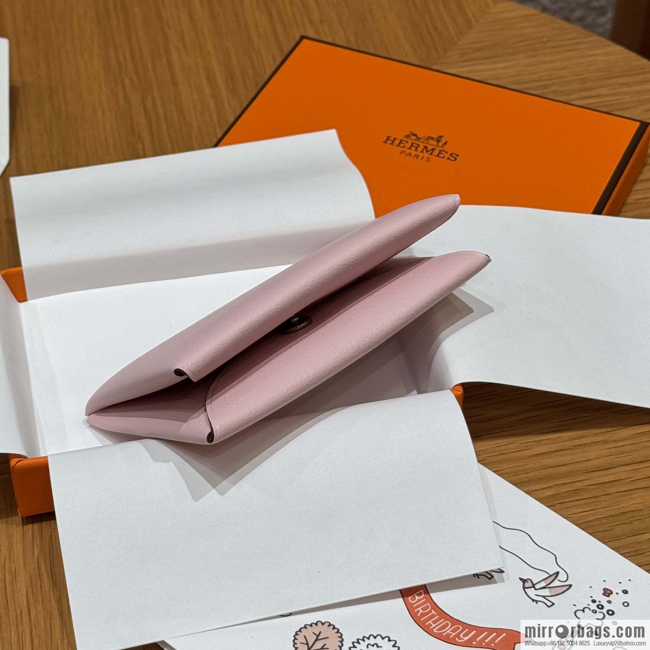 Calvi card bag H083674CKI2 change bag 3Q powder
