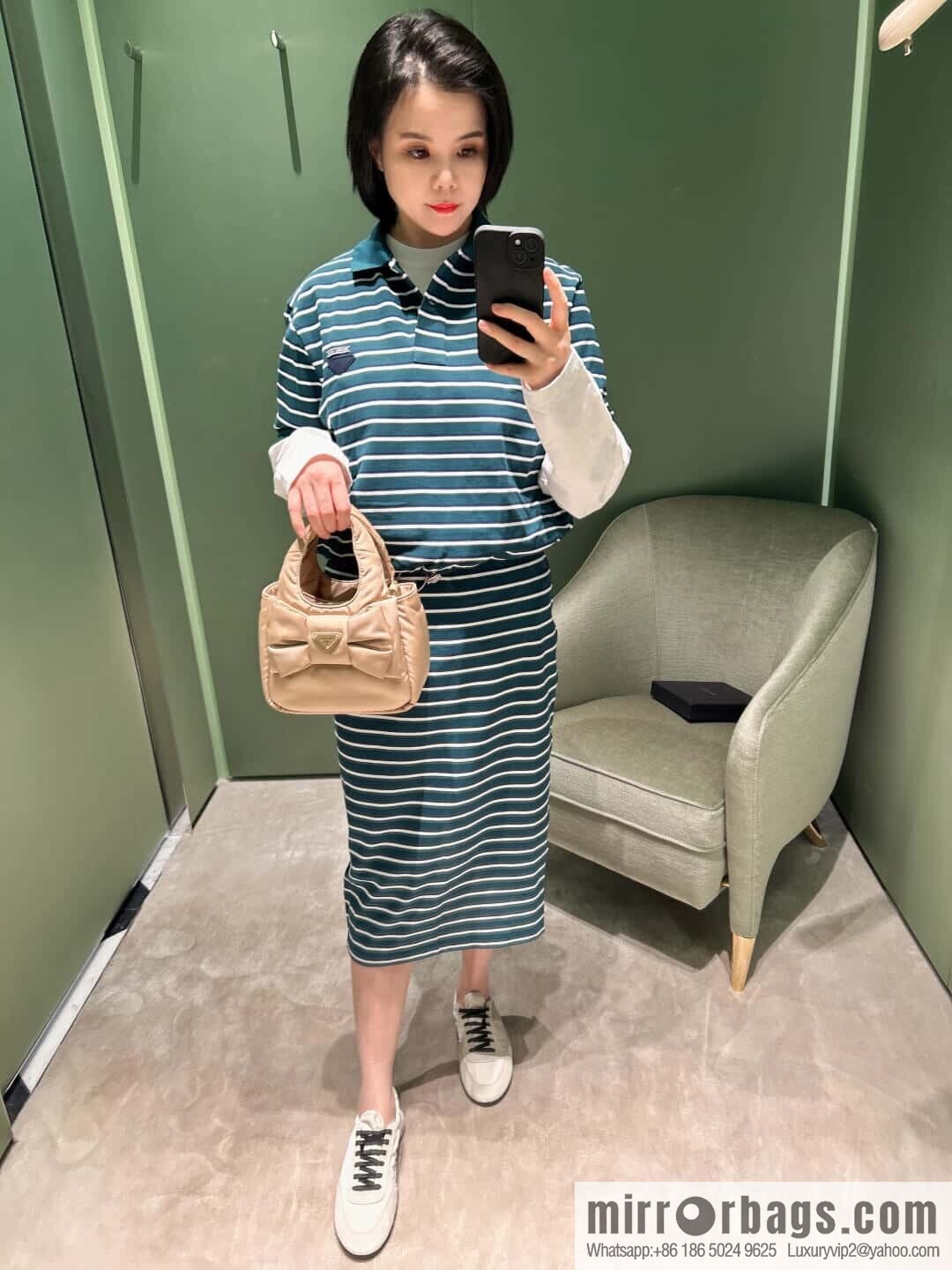 PRADA 🎉 bow 🎉 1BA359 vegetable basket🎉🎉
