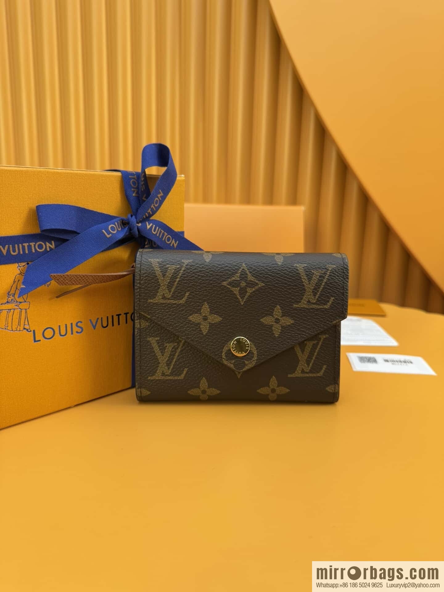 LV Victorine Wallet M62472 Gold Buckle [Official Full Chip Version]