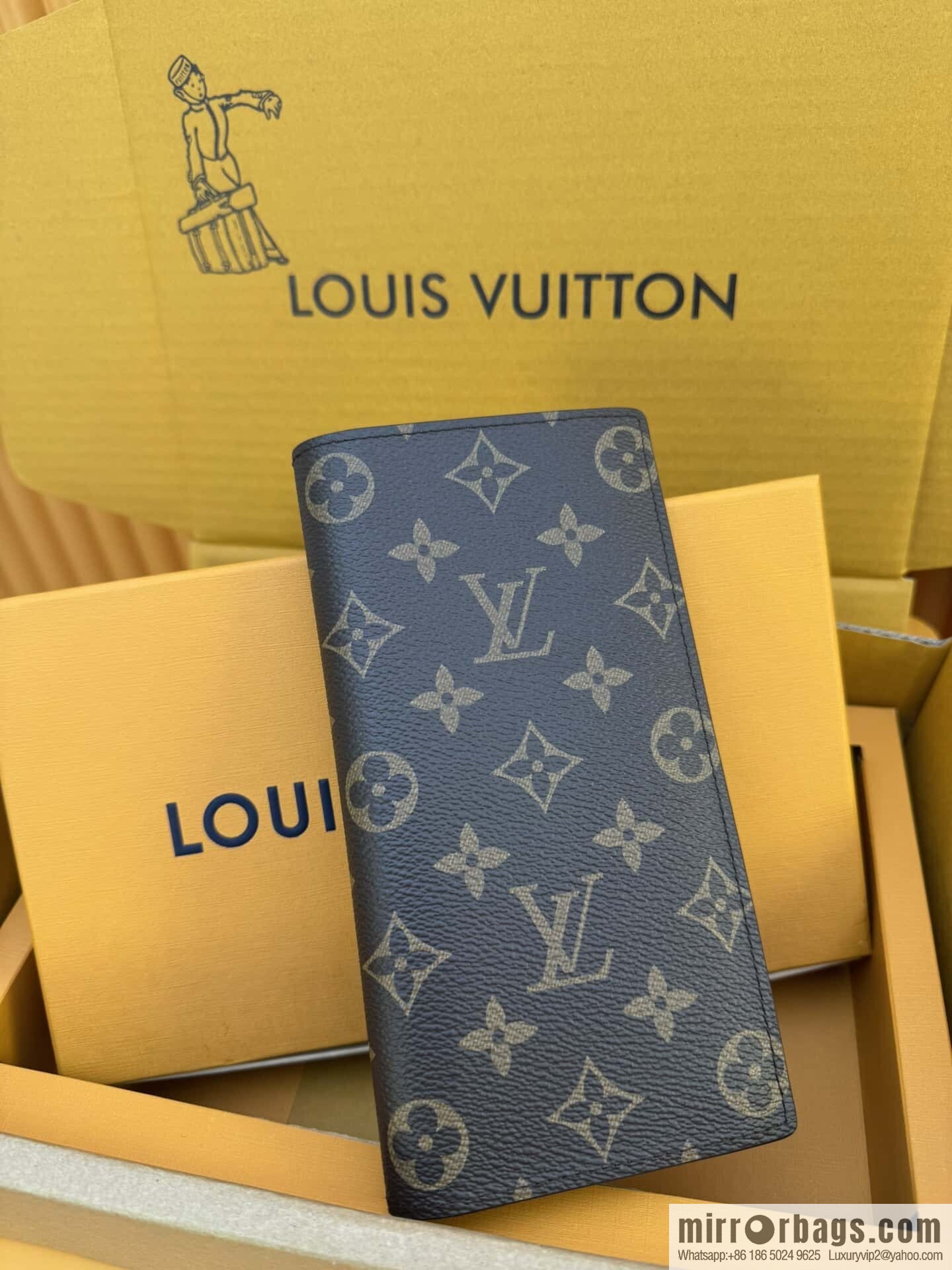 LV Brazza Wallet M66540 [Official Full Chip Version]