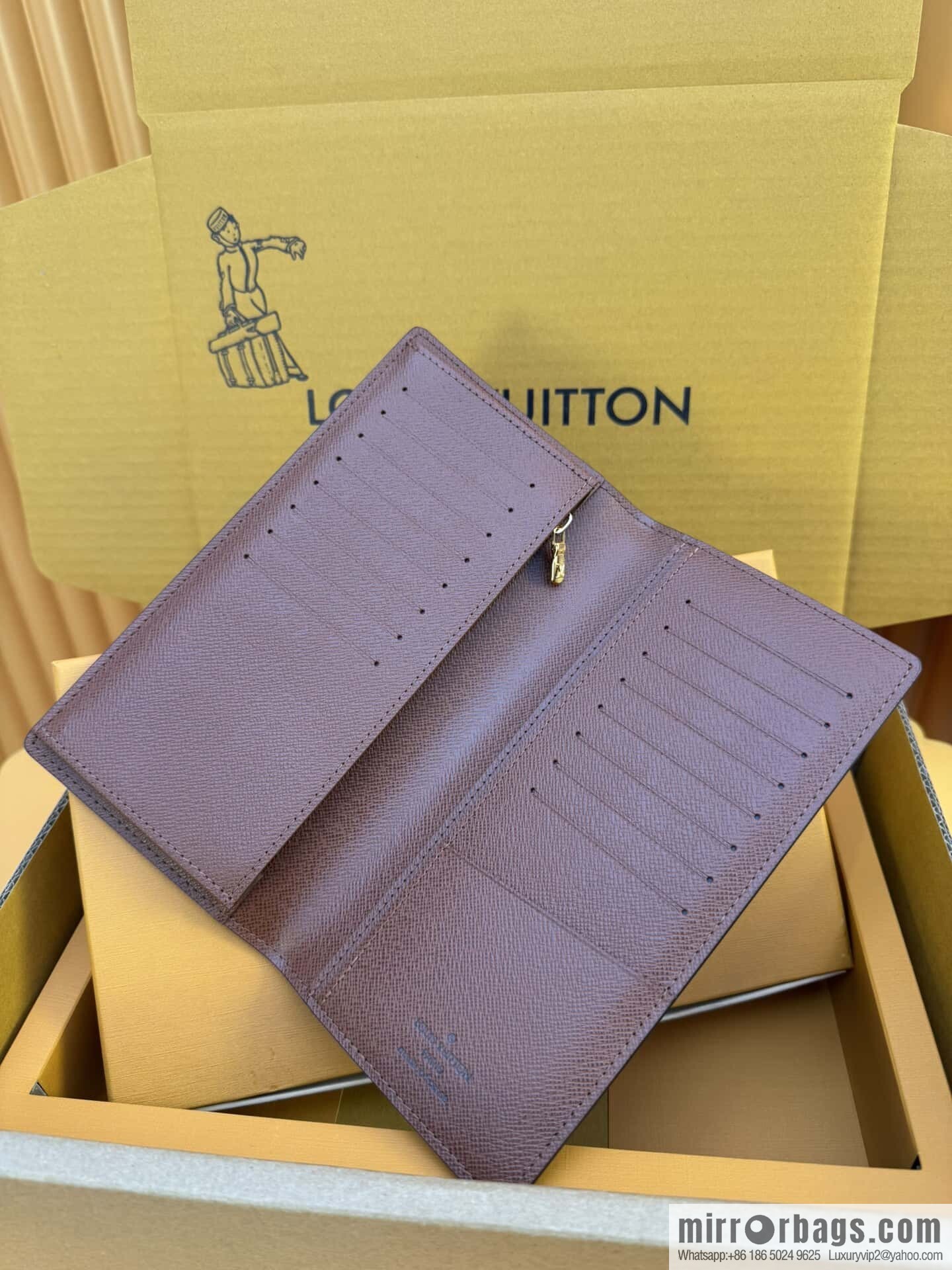 LV Brazza Wallet M66540 [Official Full Chip Version]