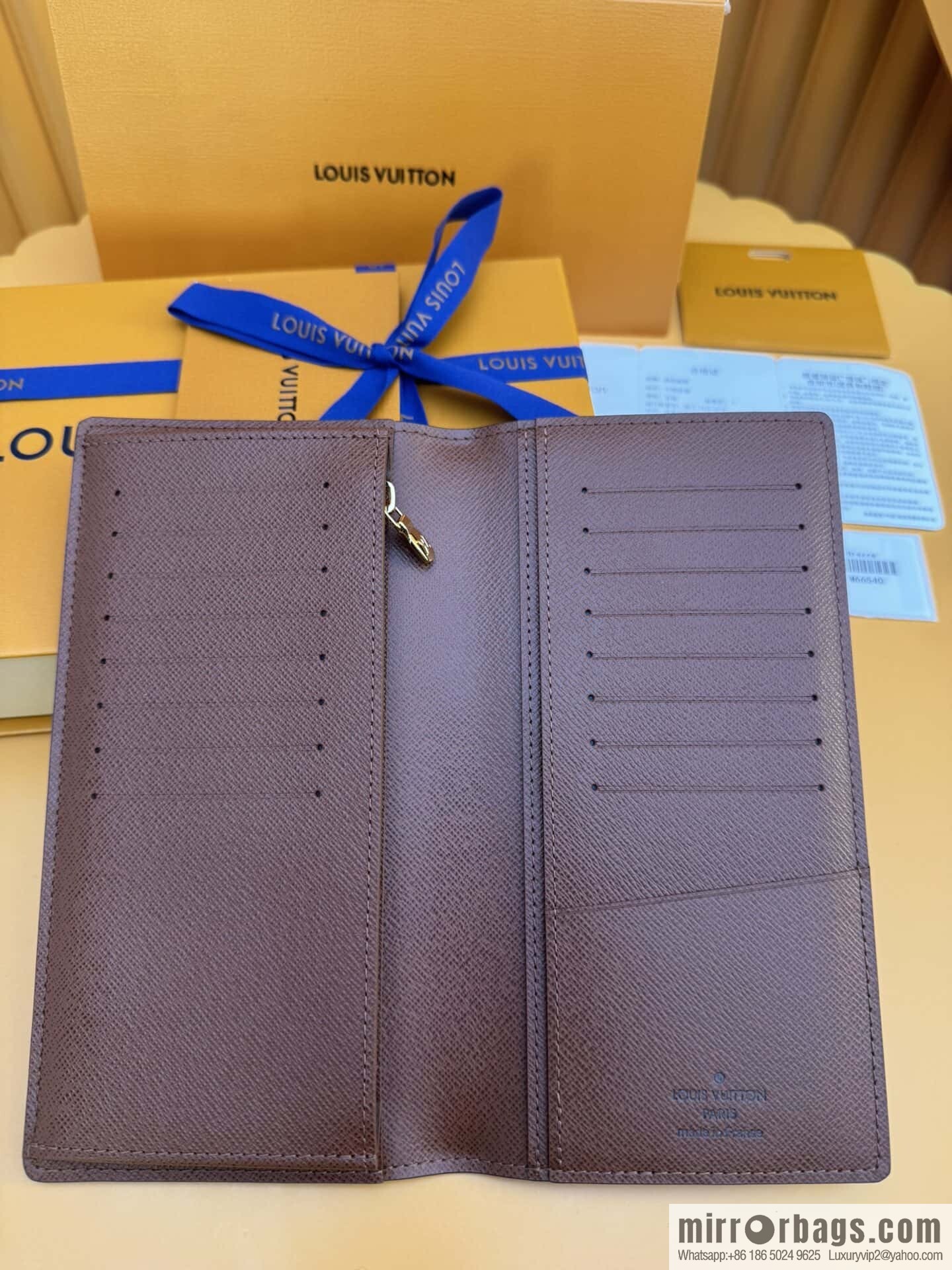 LV Brazza Wallet M66540 [Official Full Chip Version]