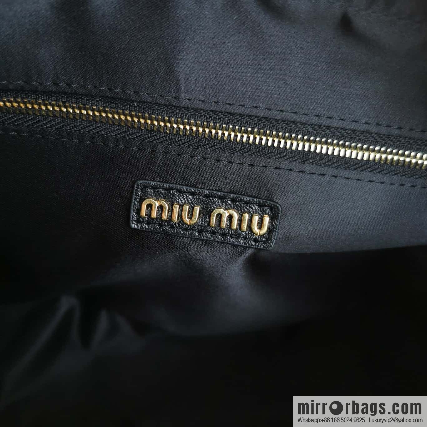 5BB124: MiuMiu's new too pretty bowling handbag, black Arcadie Matelassé soft sheepskin handbag