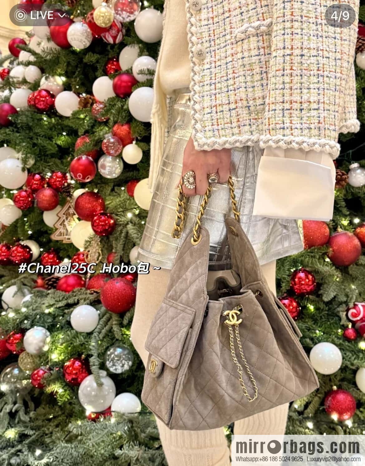 ππ‘ππ§ππ₯ πππ Grey Suede Drawstring Bucket Bag, Small π AS5293