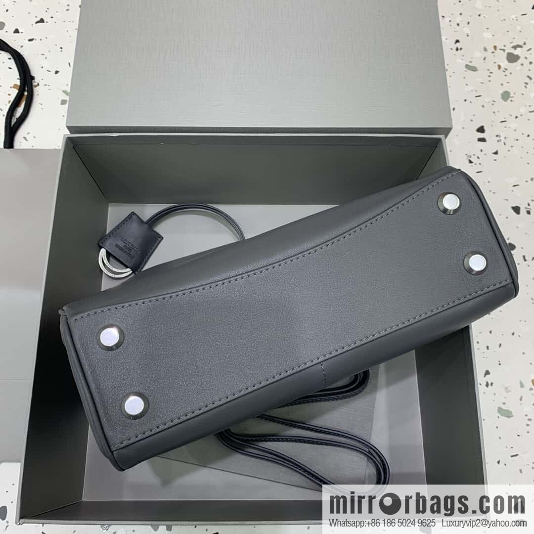 🖤[Small premium gray 】 𝐁𝐀𝐋𝐄𝐍𝐂𝐈𝐀𝐆𝐀 𝐑𝐎𝐃𝐄𝐎 𝐁𝐀𝐆 series handbag model number: 78972