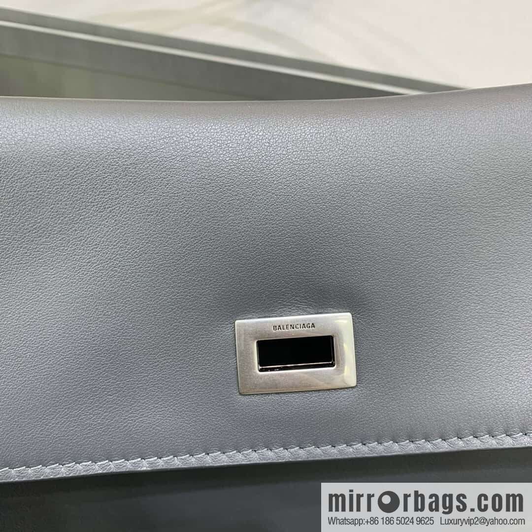 [Medium premium gray 】 𝐁𝐀𝐋𝐄𝐍𝐂𝐈𝐀𝐆𝐀 𝐑𝐎𝐃𝐄𝐎 𝐁𝐀𝐆 series handbag model number: 78972