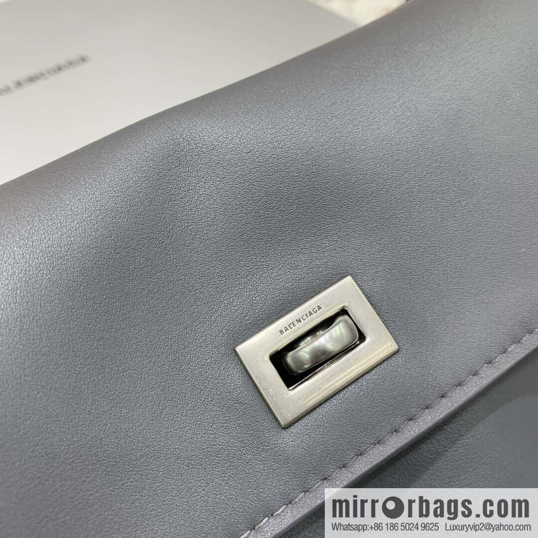 [Large premium gray silver buckle ใ ๐๐๐๐๐๐๐๐๐๐ ๐๐๐๐๐ ๐๐๐ series handbag model number: 78972