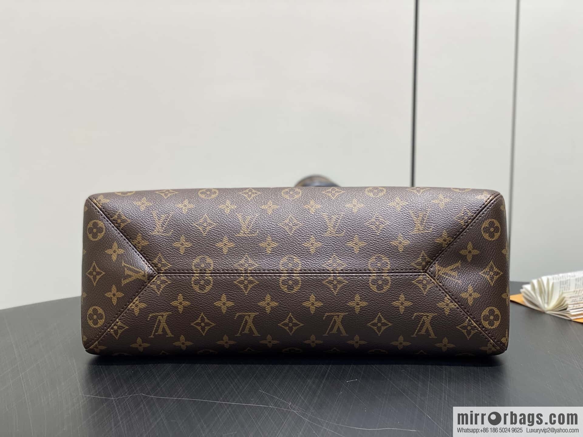 [Premium‑quality] M12941 monogram black hand carry armpit bag The Drop large handbag
