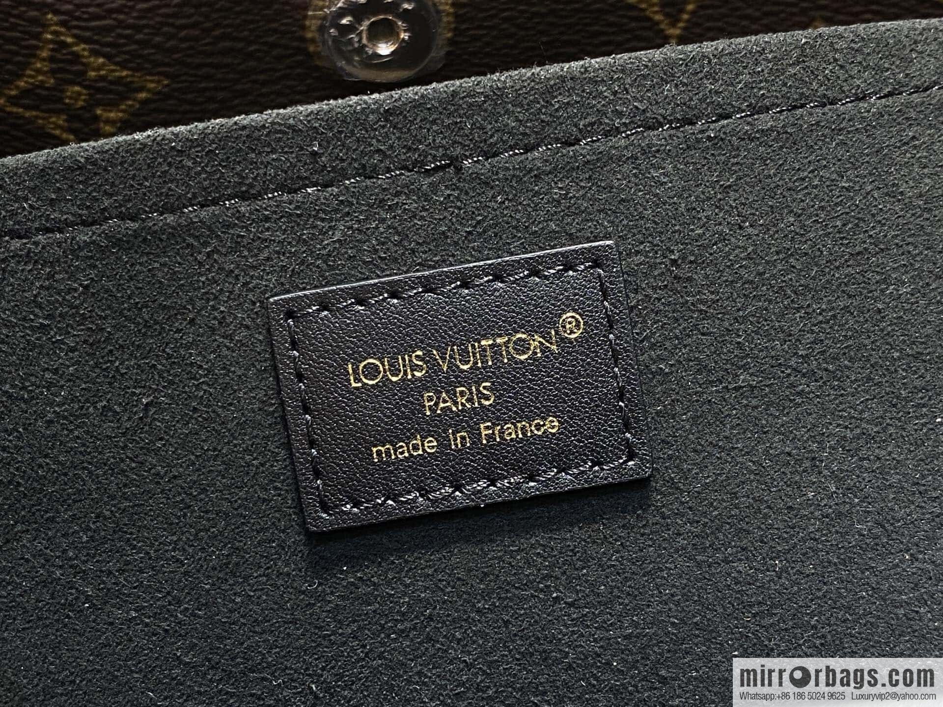 [Premium‑quality] M12941 monogram black hand carry armpit bag The Drop large handbag