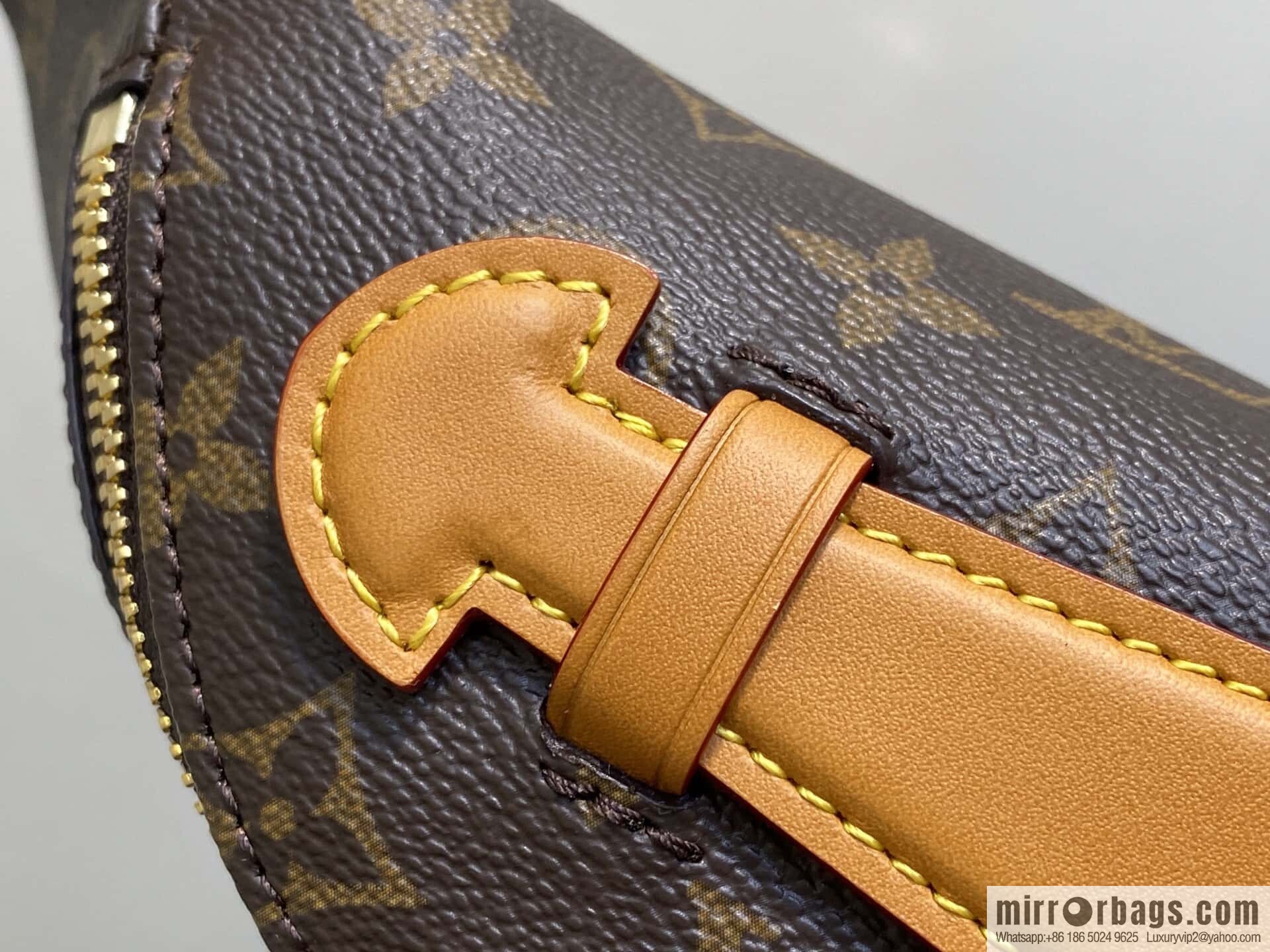 [Boutique‑grade] M14019 monogram breast bag fanny pack RUSH JM medieval fanny pack